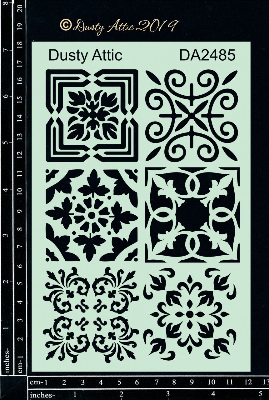 Ornate Tile Stencil image 0