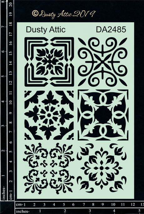 Ornate Tile Stencil image 0