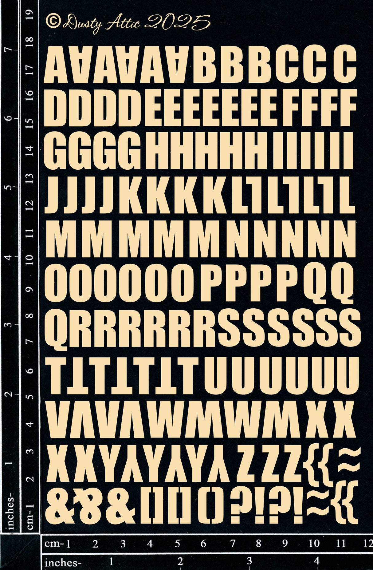Alpha Set Upper