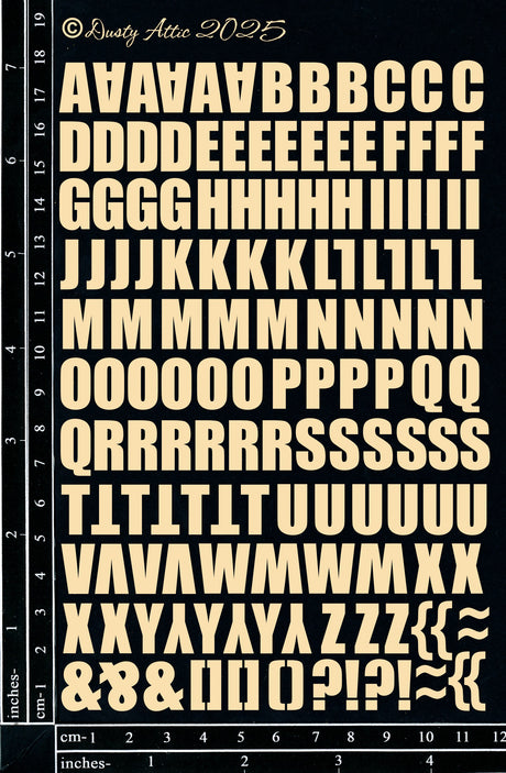 Alpha ABC Singles