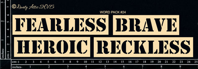 Word Pack #24 – The Dusty Attic