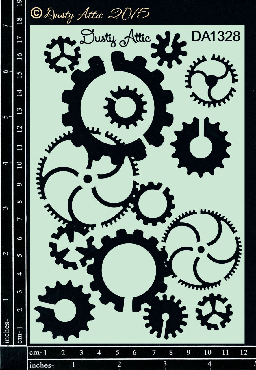 Cogs Stencil image 0