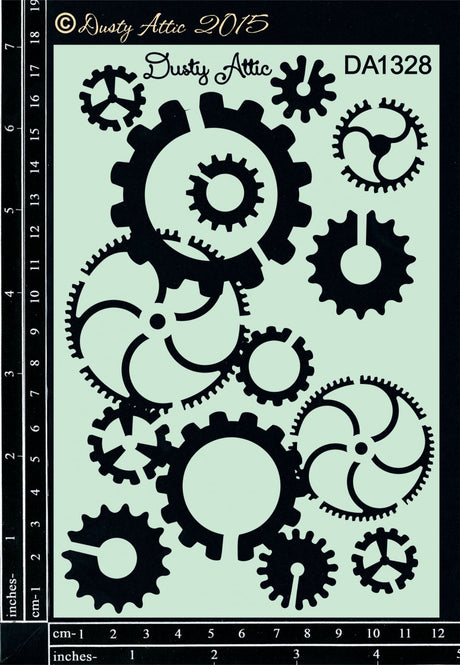Cogs Stencil image 0