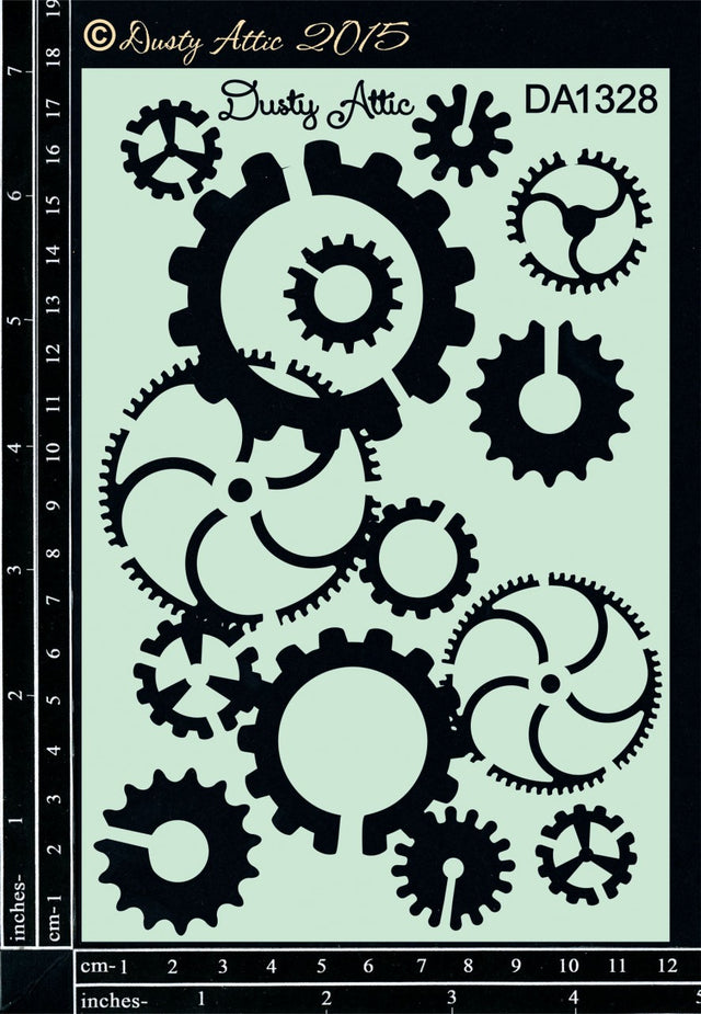 Cogs Stencil image 0