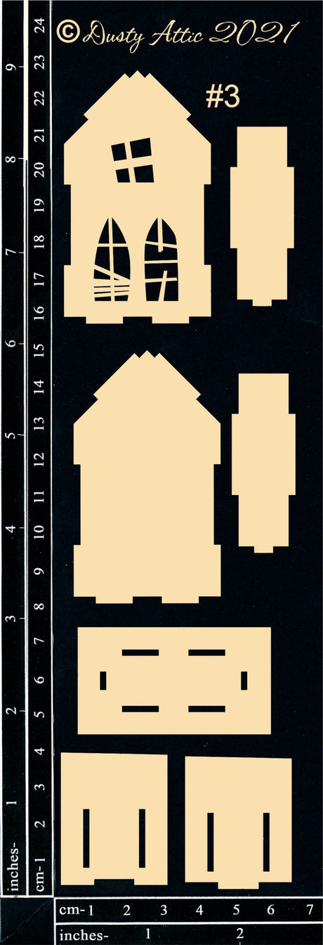 3D Haunted House #3 (Narrow) image 1
