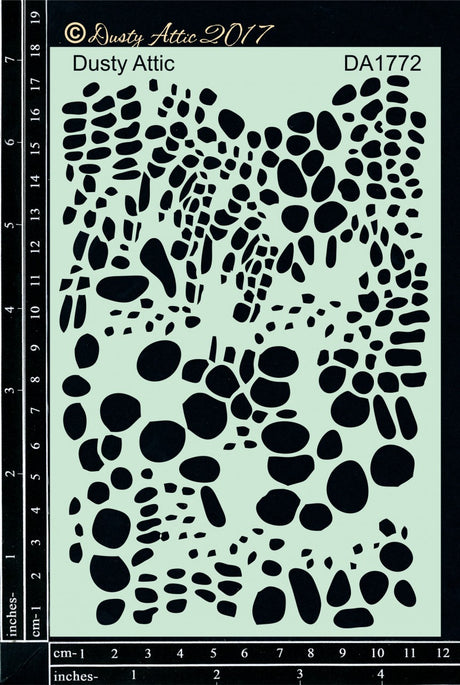River Stones Stencil image 0