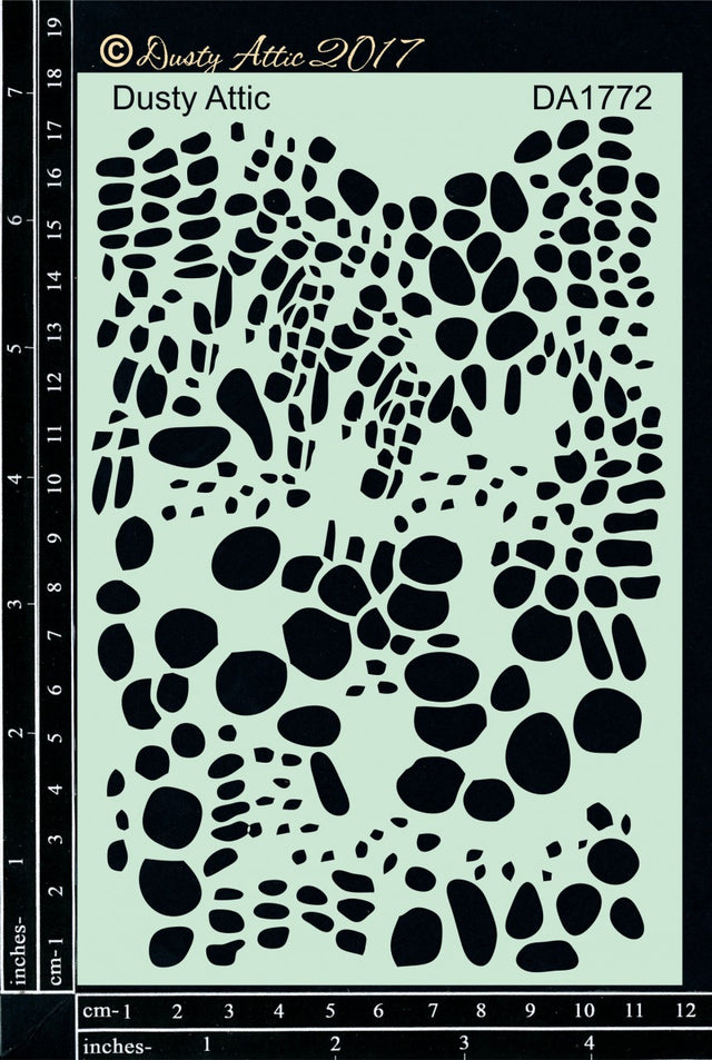 River Stones Stencil image 0