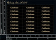 Mini Card Sentiments - Celebrate (Black) image 0