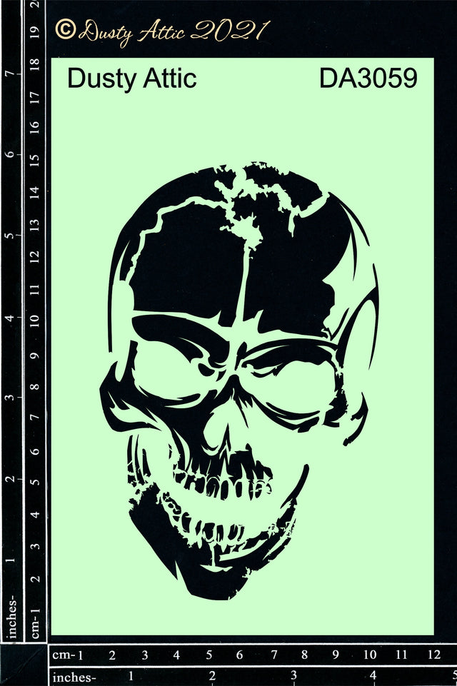 Skull Stencil image 0