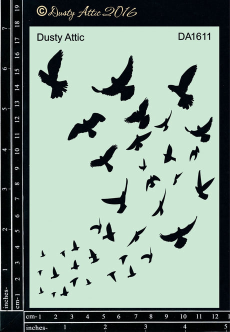 Birds Stencil image 0