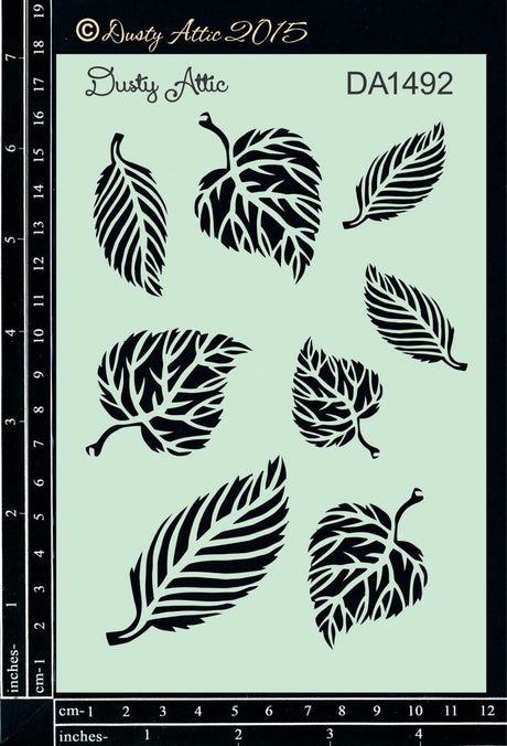 Leaves Stencil image 0