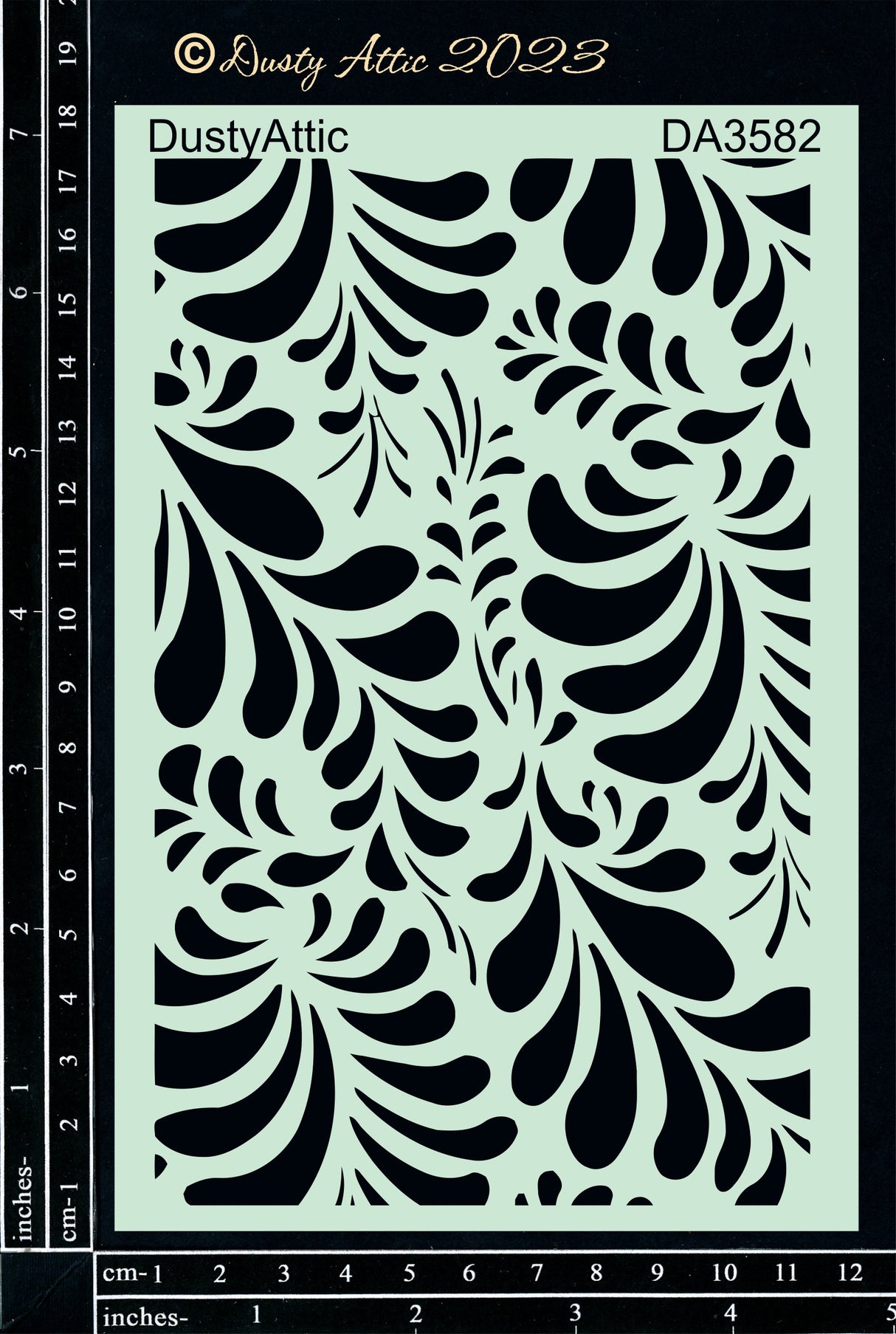 Flourish Stencil #2 image 0
