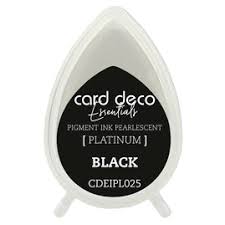 Card Deco Ink - Black Platinum