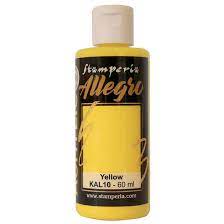Stamperia Allegro Paint 60ml - Yellow image 0