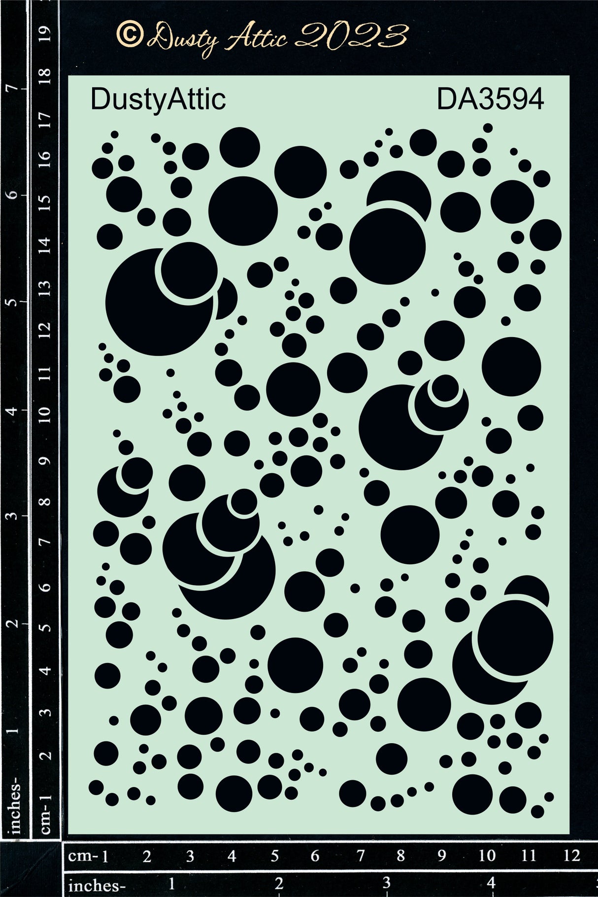 Bubbles Stencil #2 image 0