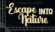 Escape into Nature image 0