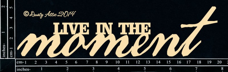 Live In The Moment image 0