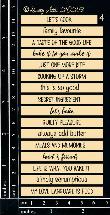 Word Strips #4 image 0