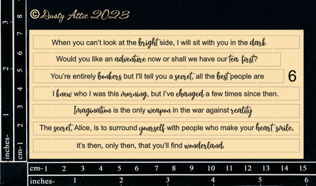 Quoted Sentiment #6 - Alice image 0