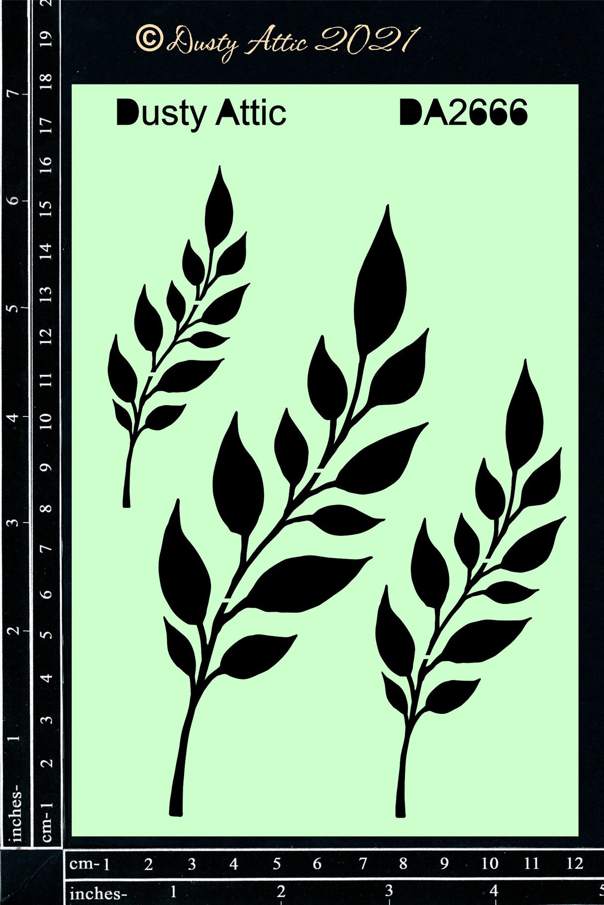Leaves #4 Stencil image 0
