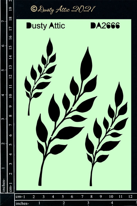 Leaves #4 Stencil image 0