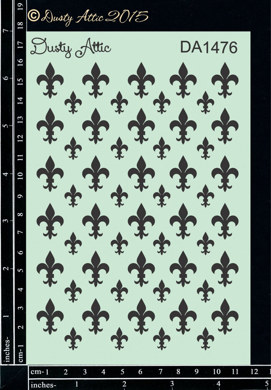 Fleur de lis Stencil image 0