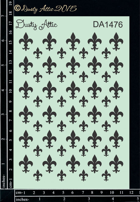 Fleur de lis Stencil image 0