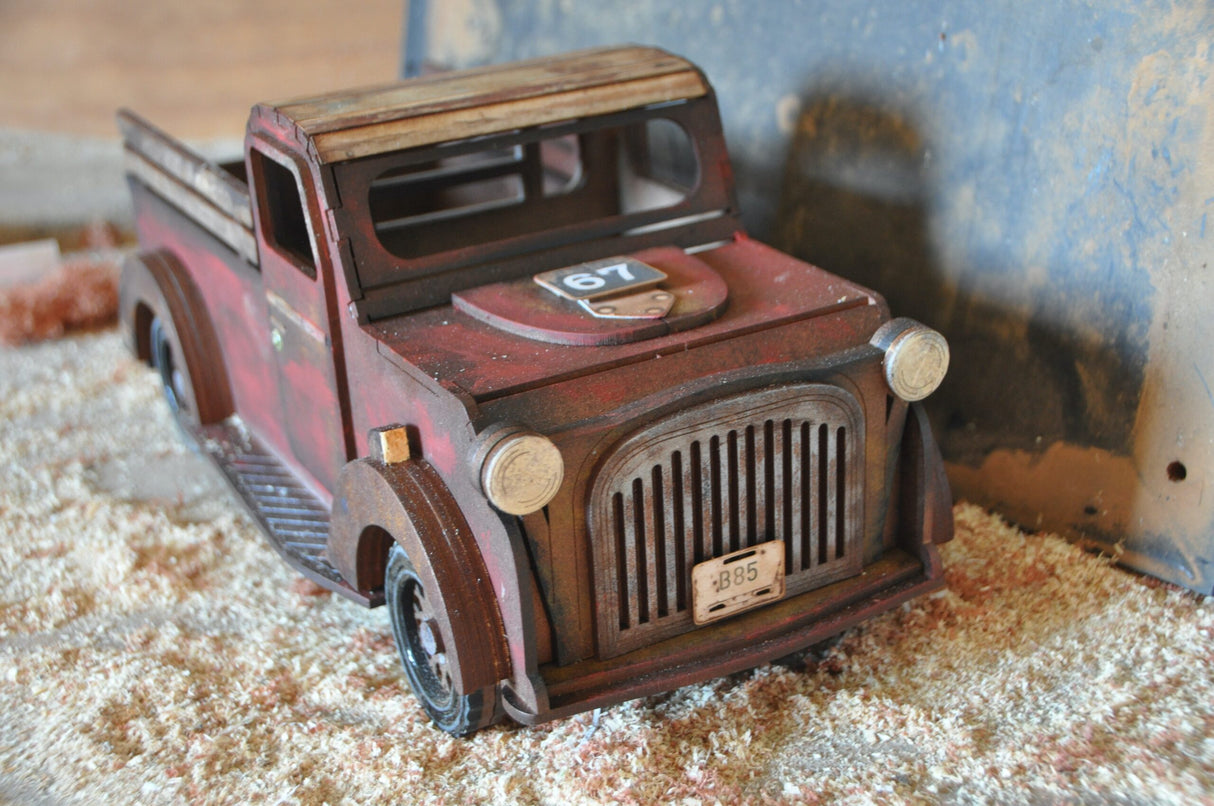 3D MDF Pick Up Truck image 4
