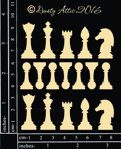 Mini Chess Pieces image 0