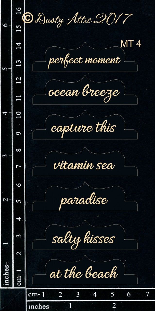 Mini Tabs #4 BLACK image 0