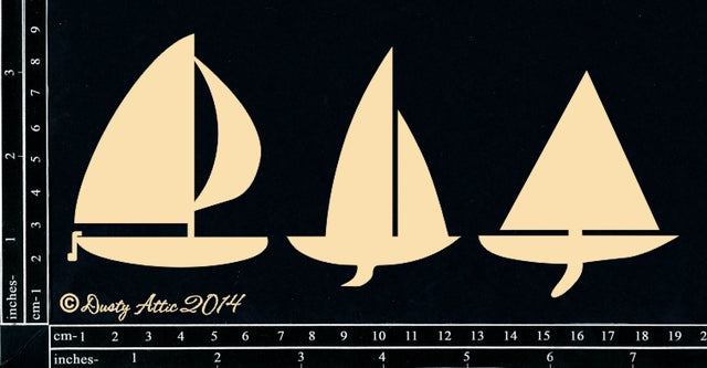 Sailboats - 3pk image 0