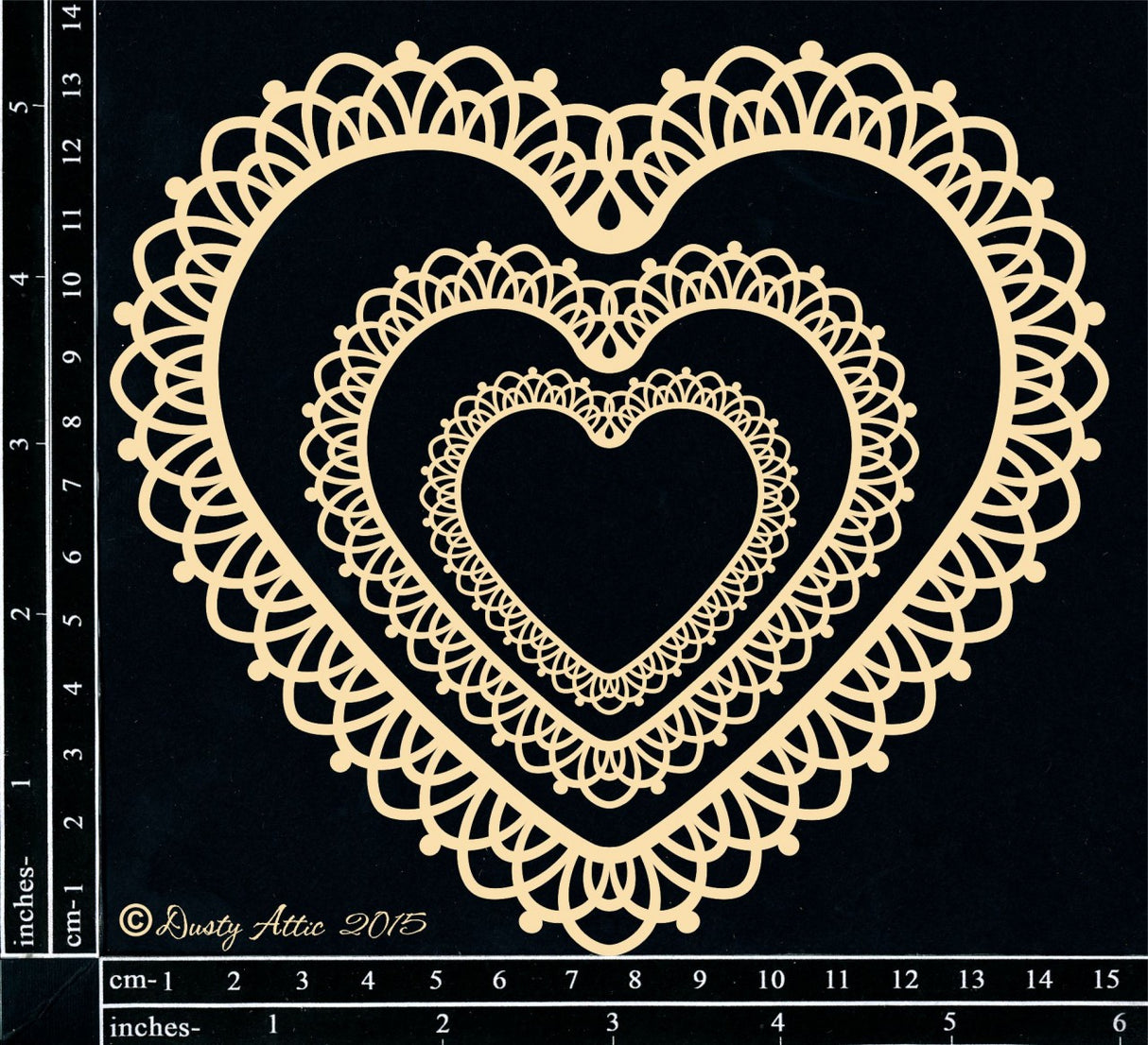 Lacey Heart Frames image 0