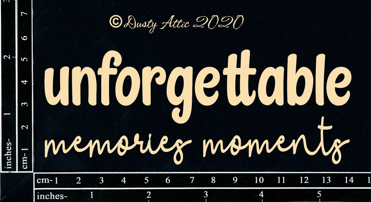 Unforgettable Memories/Moments image 0