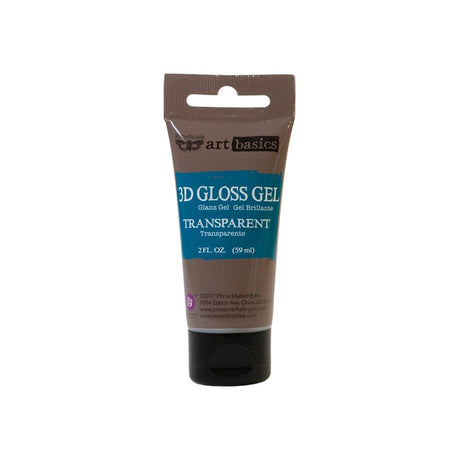 Finnabair Art Basics 3D Gloss Gel 2oz Transparent image 0
