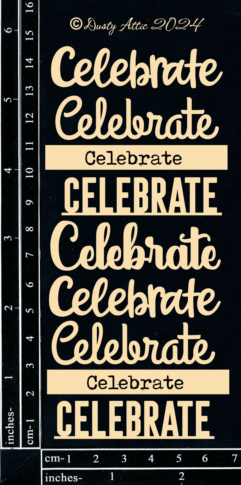 Card Sentiments 10 - Celebrate image 0