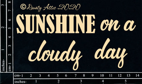 Sunshine On A Cloudy Day image 0