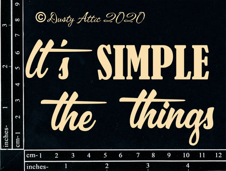 It's The Simple Things image 0
