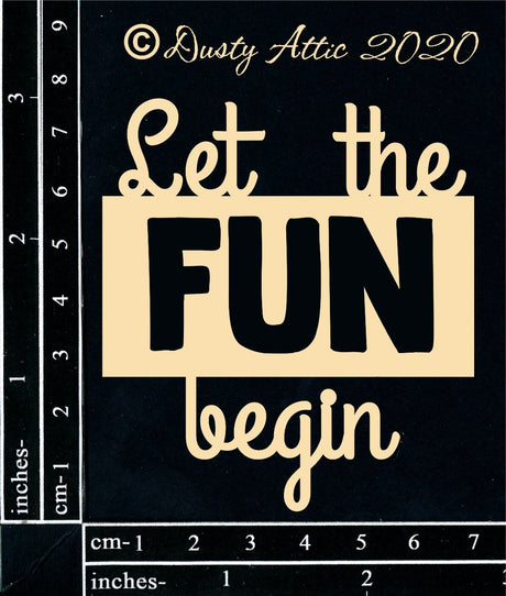 Let The Fun Begin image 0