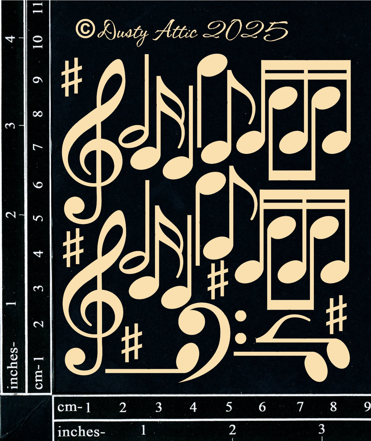 Mini Music Notes